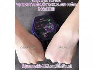 Sữa tắm hoa anh đào M'White