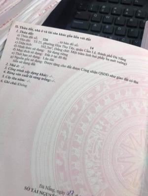 Bán đất Hòa Thọ Tây, Cẩm Lệ