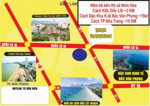 TX Ninh Hòa: tập trung phát triển thành đô thị vệ tinh của thành phố Nha Trang.