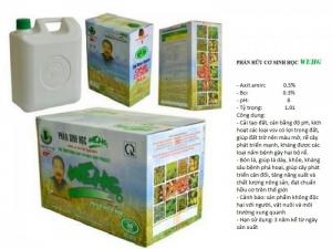 Phân hữu cơ sinh học WEHG loại 0.5 lít