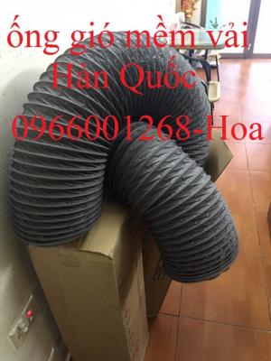 Ống gió mềm vải Tarpaulin - Fiber phi 200, phi 250, phi 300 và các loại khác
