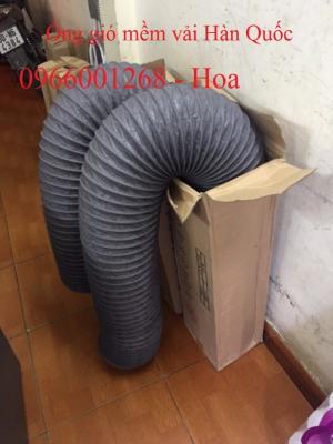 Ống gió mềm vải Tarpaulin - Fiber phi 200, phi 250, phi 300 và các loại khác