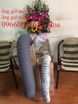 Ống gió mềm vải Tarpaulin - Fiber phi 200, phi 250, phi 300 và các loại khác
