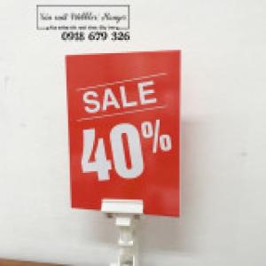 Kẹp nhựa, kẹp bảng giá, kẹp sale ,kẹp hình in sản phẩm
