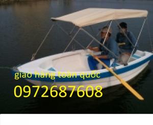 Thuyền nhựa composite chèo tay có thể gắn máy