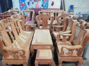 Bộ Bàn ghế Mộc gỗ Hương Vân