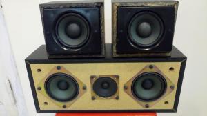 Bộ loa xem phim Technics 3 cái .