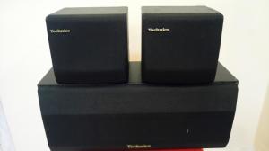 Bộ loa xem phim Technics 3 cái .