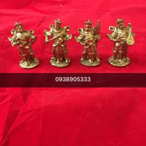 Tượng tứ đại thiên vương thiên tướng cao 8cm