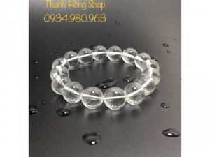 Vòng tay thạch anh trắng