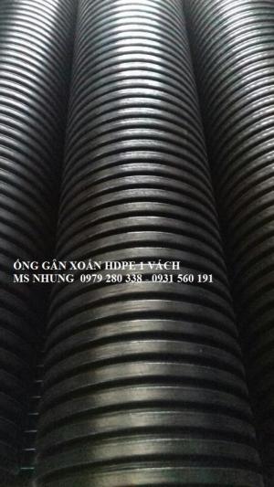 Ống nhựa gân xoắn HDPE 1 vách