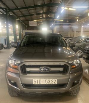 Bán Ford Ranger 01 cầu sx 2017 ghi vàng