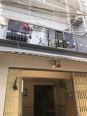 Bán nhà sổ hồng riêng đường nguyễn Thị Sáu, phường Thành Lộc, Q12 đúc một trệt, một lầu