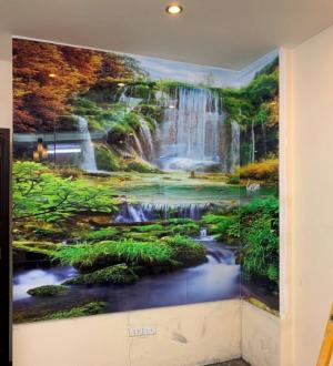 gạch 3d phong cảnh thực tế đẹp