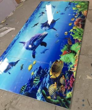 tranh gạch 3d phong cảnh thực tế