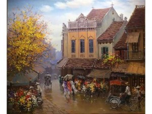 Vẽ tranh tường, tranh sơn dầu theo yêu cầu các thể loại.