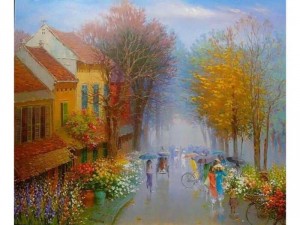 Vẽ tranh tường, tranh sơn dầu theo yêu cầu các thể loại.