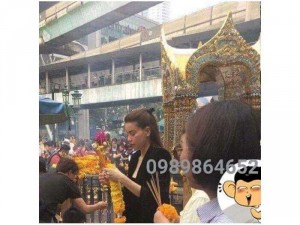 Mặt phật tứ diện sên phép tại Thái Lan