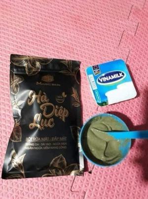 Mặt nạ bột hà diệp lục của MAGICSKIN