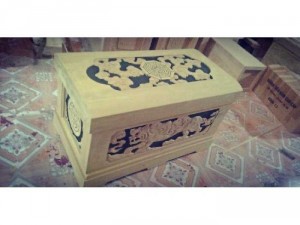 Quách gỗ, tả thanh long hữu bạch hổ