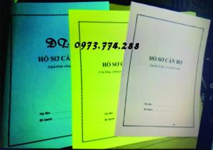 In bìa màu bìa kẹp hồ sơ