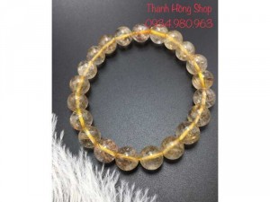 Vòng tay đá thạch anh tóc vàng 0134