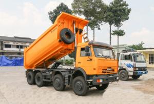 Ben Kamaz 6540 vuông | Ben kamaz 4 giò | Bán xe ben Kamaz 4 chân | Kamaz 6540 (8x4) nhập khẩu