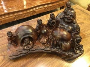 Tượng di lặc ngũ phúc may mắn