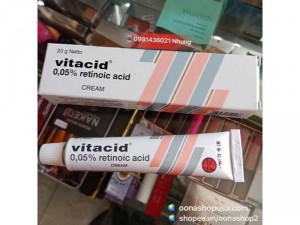 Kem Tretinoin 0.05% Retin A 0.05% Vitacid 0.05%