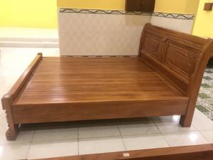Giường Ngủ Hoa Văn Cổ Điển Gõ Đỏ