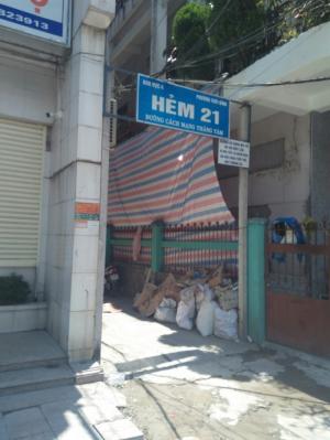 bán nhà mặt tiền hẻm 21, Thới Bình, Ninh Kiều, TPCT
