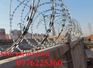 Dây thép gai hình dao mạ kẽm chống trộm giá rẻ
