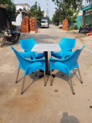 Ghế nhựa inox giá rẻ