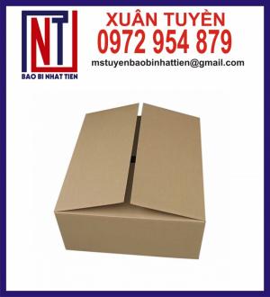 Cung cấp thùng carton không in giá rẻ