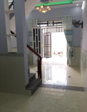 Nhà ngay cây xăng 61 Phan văn hớn 4x13m 1 lầu 2 pn đường nhựa 6m