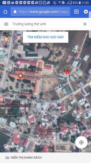 Bán nhanh lô đất xã vĩnh thạnh, đường oto