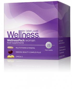Công dụng: Bổ sung vitamin, khoáng chất và axit béo EPA, DHA cho cơ thể, giúp tăng cường sức khỏe và giúp hạn chế quá trình lão hóa. Dành cho đối tượng là nam/nữ giới trưởng thành.
Quy cách, định lượng: mỗi hộp chứa 21 gói. Mỗi gói bao gồm:
• 1 viên vitamin tổng hợp và khoáng chất dành cho nữ
• 2 viên Omega 3 cung cấp EPA, DHA
• 1 viên phức hợp làm đẹp Thụy Điển giúp tăng cường khả năng chống oxy hóa, bảo vệ cơ thể khỏi các gốc tự do, giúp phòng tránh nhiều bệnh và làm chậm quá trình lão hóa.
Chú ý: Sản phẩm này không phải là thuốc và không có tác dụng thay thế thuốc chữa bệnh.
Cách dùng: Uống một gói mỗi ngày, tốt nhất vào buổi sáng.
Thông tin cảnh báo, vệ sinh, an toàn: Phụ nữ đang mang thai hoặc dự định có thai nên tham khảo ý kiến bác sĩ trước khi dùng thực phẩm bảo vệ sức khỏe. Thực phẩm bảo vệ sức khỏe không nên sử dụng thay cho chế độ ăn đầy đủ. Để ngoài tầm tay trẻ em. Không được sử dụng sản phẩm nếu tem bảo quản bị rách hay mất. Không được sử dụng quá liều lượng cho phép hàng ngày. Xem kỹ hạn sử dụng trước khi dùng. Sử dụng tốt nhất trước ngày hết hạn.