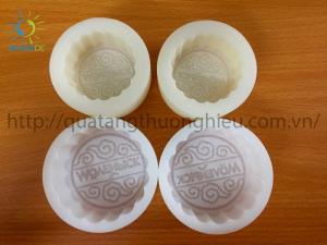 Khuôn làm bánh trung thu in ấn logo thương hiệu công ty giá rẻ