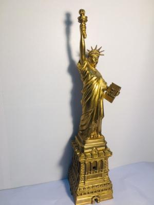 Tượng Nữ thần Tự do 30cm bằng đồng đỏ nguyên chất