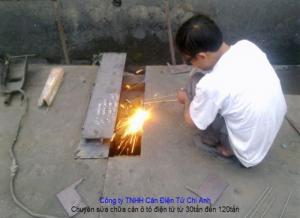 Dịch vụ sửa chữa cơ khí cân ô tô 100Tấn - Cân Chi Anh