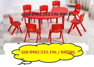 Bàn ghế nhựa mầm non, bàn nhựa mầm non rẻ nhất