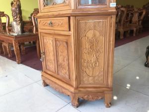 Tủ Rượu Gỗ Gõ Đỏ Cao Cap