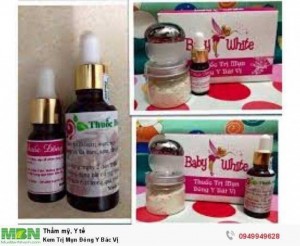 Kem Trị Mụn Đông Y Bác Vị