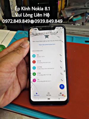 Ép Kính Nokia 8.1 Uy Tín Chất Lượng Số 1 Vũng Tàu