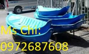 Thuyền ba lá, thuyền tam bản, thuyền nhựa composite giá rẻ