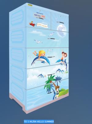 Đại chỉ bán tủ nhựa 5 tầng giá rẻ