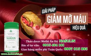 Thảo dược Methi Nasulin trị tiểu đường, mỡ máu đảm bảo khỏi bệnh