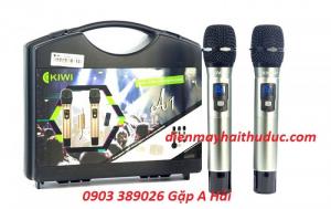 MICRO KHÔNG DÂY KIWI A1 Hệ thống xử lý âm thanh cực chất với bộ lọc âm thế hệ mới