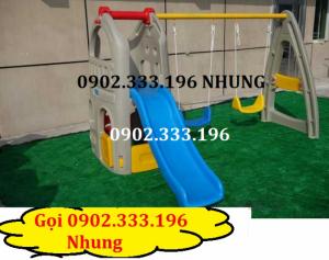 đồ chơi ngoài trời, bộ liên hoàn ngoài trời giá rẻ