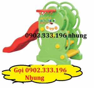 Bán cầu trượt mầm non, cầu trượt xích đu giá rẻ